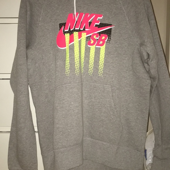 Gray Nike SB Sweatshirt - Picture 3 of 5